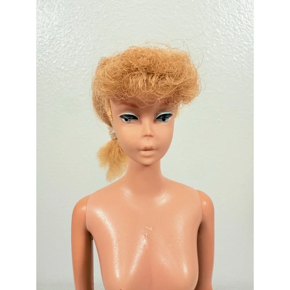 Vintage Barbie #6/7 Blonde Ponytail #850  Midge/Barbie Marking Vtg Read 1960-70s